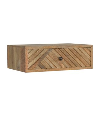 Artisan Furniture Floating Carved Bedside Table