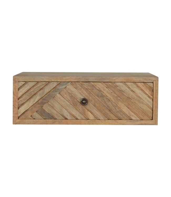 Artisan Furniture Floating Carved Bedside Table