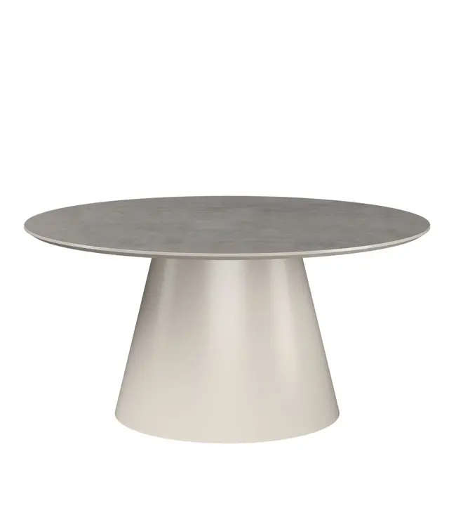 Torelli Furniture Simoni Oval Light Grey Dining Table