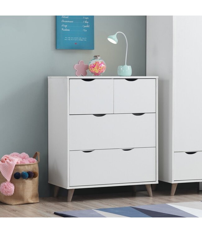 Timber Art Design Pulford 4 Drawer Chest