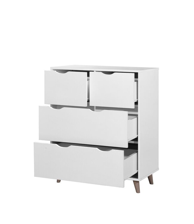 Timber Art Design Pulford 4 Drawer Chest