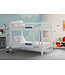 Sweet Dreams Whiz White Bunk Bed