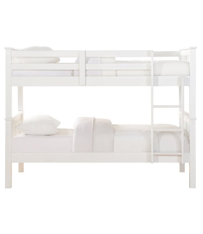 Sweet Dreams Whiz White Bunk Bed