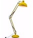 Yellow Large Classic Desk Style Floor Lamp
