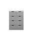 Timber Art Design Alton 3+2 Drawer Chest