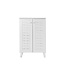 Timber Art Design Modern White 2 Door Shoe Cabinet