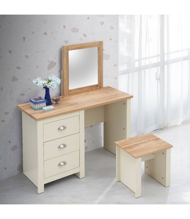 Timber Art Design Lisbon Dressing Table Set