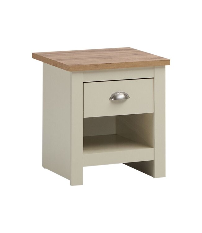 Timber Art Design Lisbon 1 Drawer Bedside Table