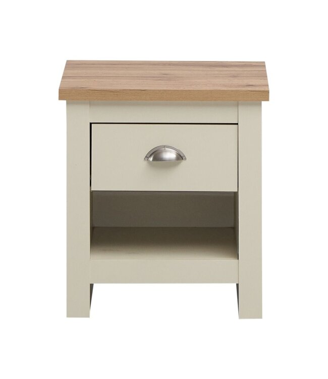 Timber Art Design Lisbon 1 Drawer Bedside Table
