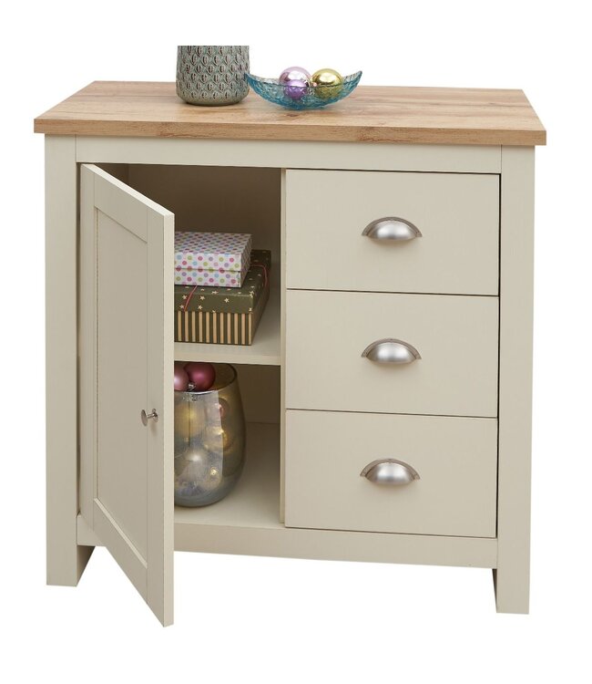 Timber Art Design Lisbon 1 Door 3 Drawer Sideboard