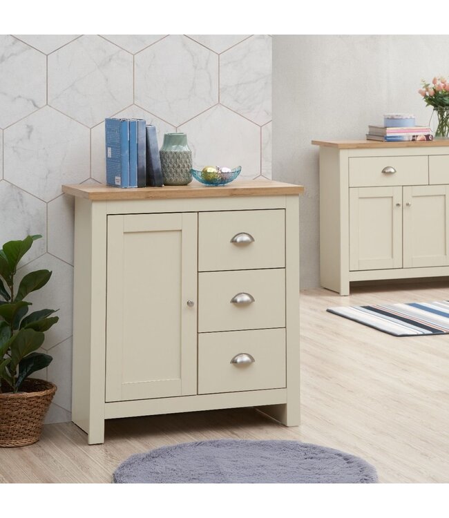 Timber Art Design Lisbon 1 Door 3 Drawer Sideboard