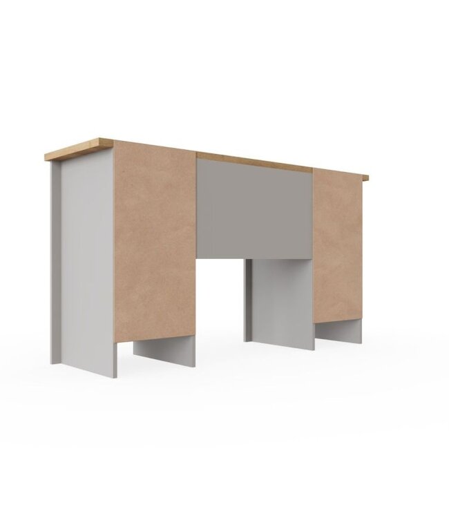 Timber Art Design Lisbon 5 Drawer Desk