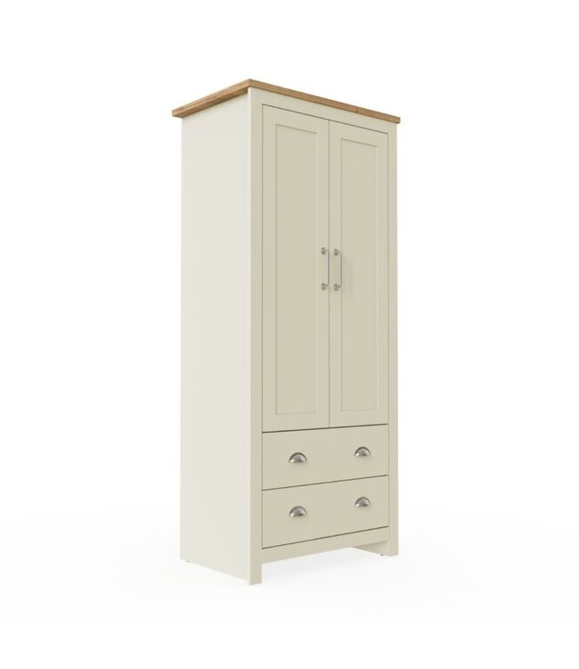 Timber Art Design Lisbon 2 Door Wardrobe