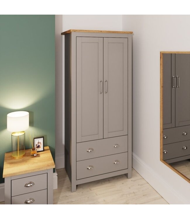 Timber Art Design Lisbon 2 Door Wardrobe