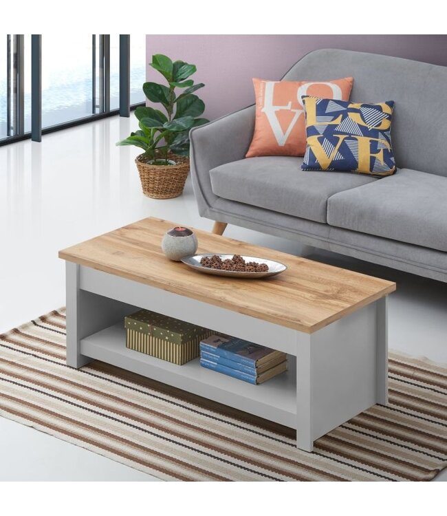 Timber Art Design Lisbon Lift Up Coffee Table