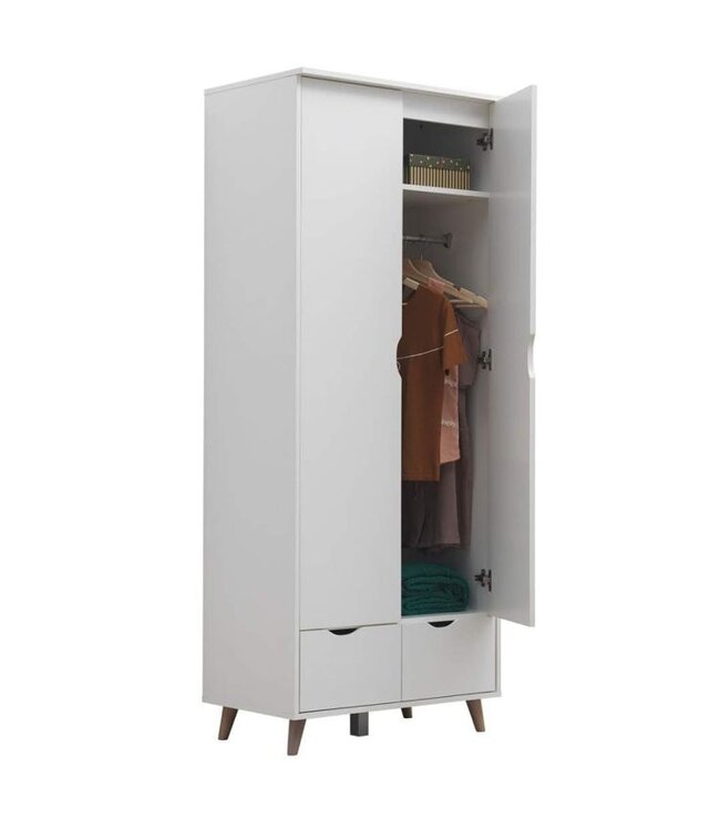 Timber Art Design Pulford 2 Door Wardrobe