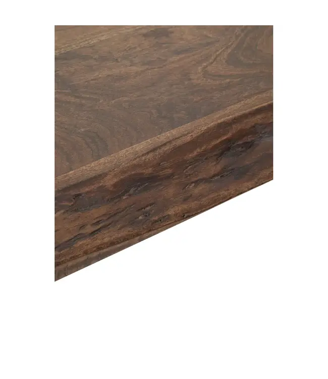 Hampstead Natural & Silver Dining Table