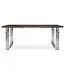 Hampstead Natural & Silver Dining Table