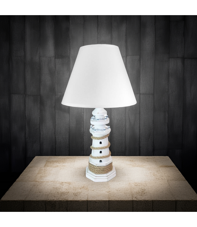 Quay Traders Lighthouse Nautical Lamp