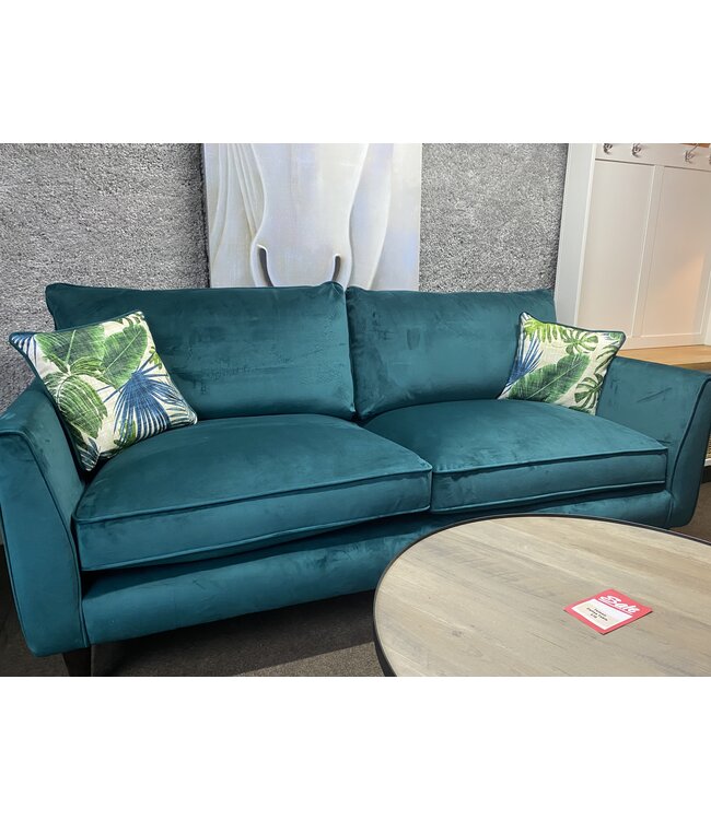 Lebus Upholstery Pasha Sofa 3 seater teal