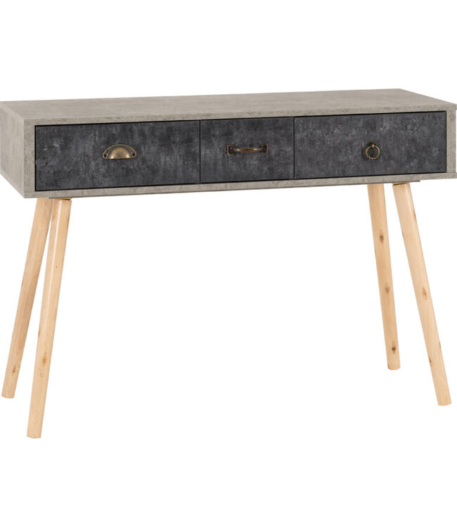 Seconique Nordic 3 Drawer Occasional Table
