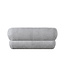 Birlea Milan Bed Frame Grey – Upholstered Fabric Statement Bed (Double & King)