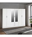 Seconique Nevada 6 Door Wardrobe - White