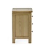Julian Bowen Windsor Smokey Oak 3 Drawer Slim Bedside Table