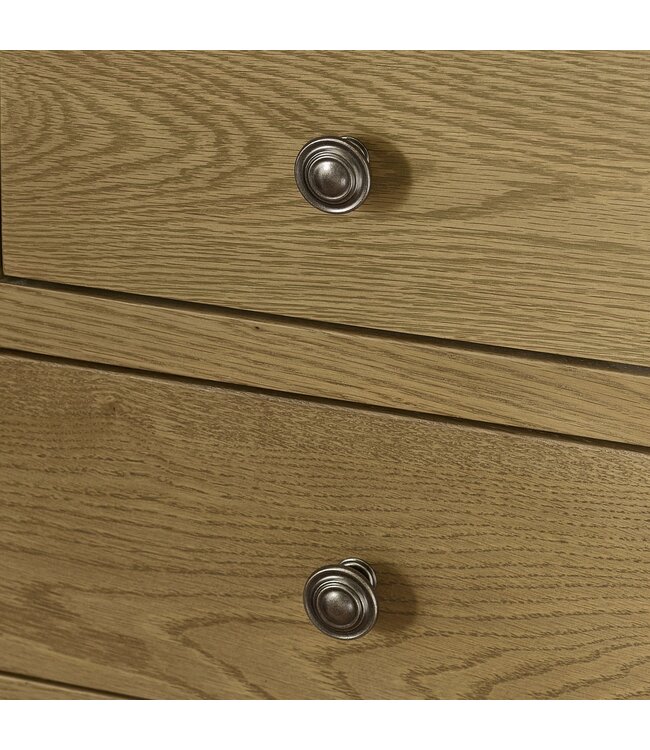 Julian Bowen Windsor Smokey Oak 4+2 Drawer Chest of Drawers