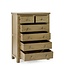 Julian Bowen Windsor Smokey Oak 4+2 Drawer Chest of Drawers