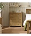 Julian Bowen Windsor Smokey Oak 4 Drawer Chest of Drawers