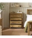 Julian Bowen Windsor Smokey Oak 4 Drawer Chest of Drawers