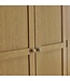 Julian Bowen Windsor Smokey Oak 2 Door 2 Drawer Wardrobe.