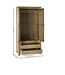 Julian Bowen Windsor Smokey Oak 2 Door 2 Drawer Wardrobe.