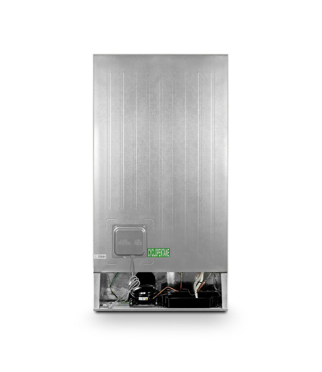 Montpellier MSBS442W American Style White Fridge Freezer