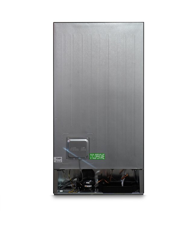 Montpellier Montpellier MSBS442K American Style Fridge Freezer – Black – 442L (291L Fridge / 151L Freezer)