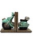 Vintage Scooter Bookends – Poly Resin Quirky Bookends for Modern Interiors