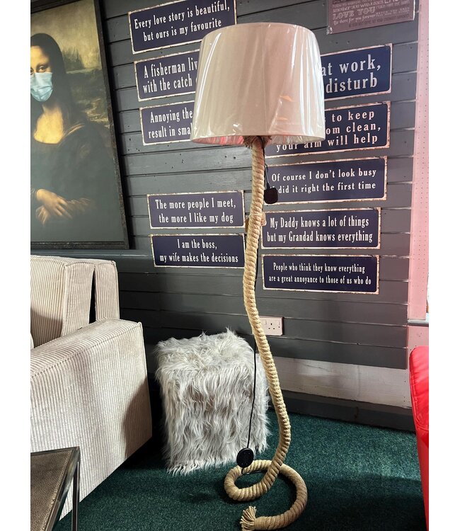 Quay Traders Rope Floor Lamp