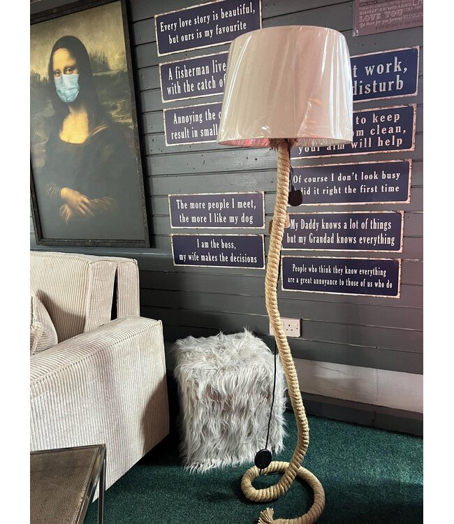 Quay Traders Rope Floor Lamp