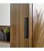 Julian Bowen Hampshire Walnut Effect Tall Bathroom Storage Cabinet
