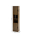 Julian Bowen Hampshire Walnut Effect Tall Bathroom Storage Cabinet