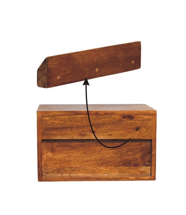 Box Frame Wall Nightstand