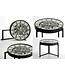 McGowan & Rutherford Moving Gears Clock Side Table