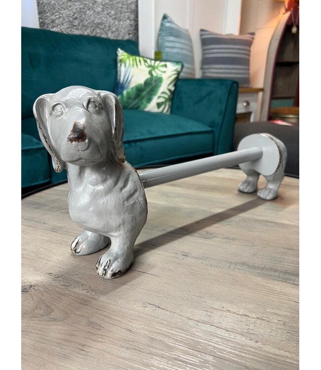 Dog Kitchen Roll Holder