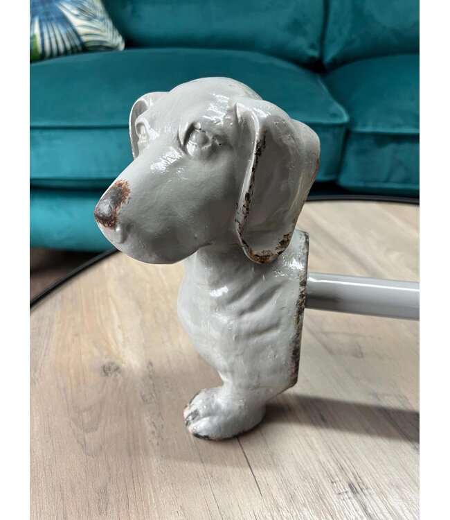 Dog Kitchen Roll Holder
