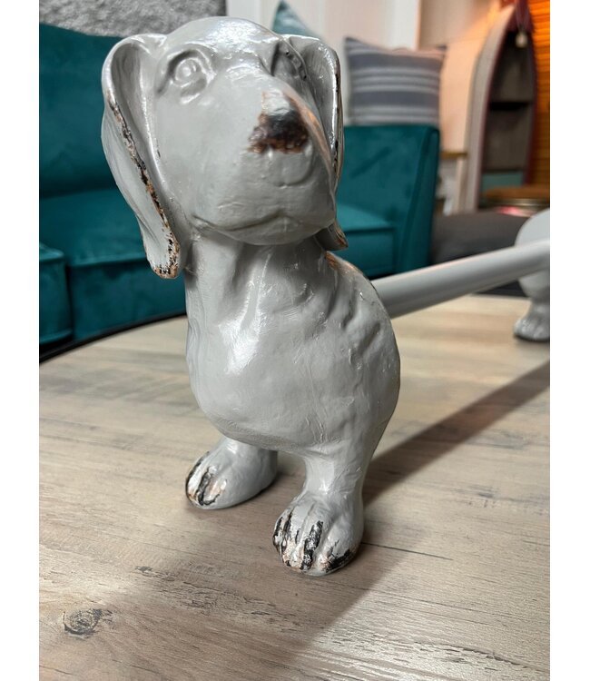 Dog Kitchen Roll Holder
