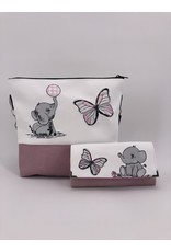 Milow Set - Elefant mit Schmetterling inklusive Geldbörse
