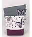 Set - Lilie mit Schmetterling inklusive Geldbörse