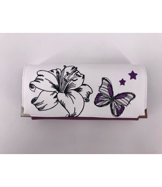 Milow Geldbörse Lilie mit Schmetterling und Sternen