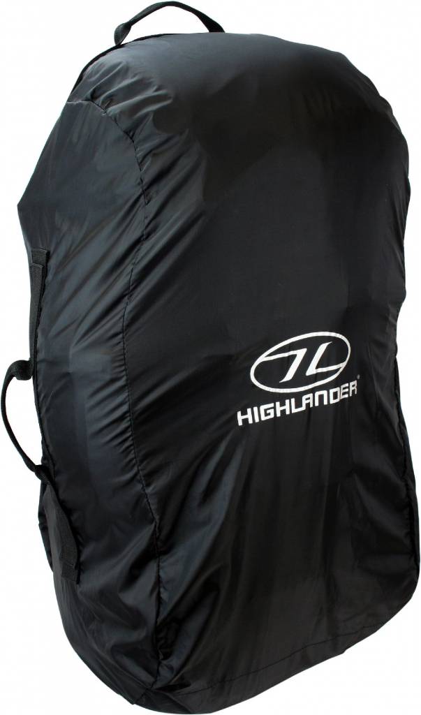 teksten Adverteerder Milieuactivist Highlander Combo cover 50-70l flightbag en regenhoes- zwart |  Backpackspullen.nl